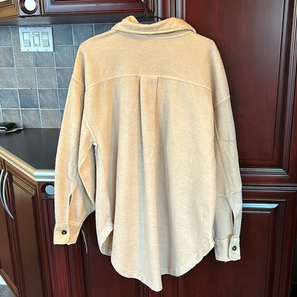 FREE PEOPLE mustard seed ruby shacket size small - Picture 13 of 15